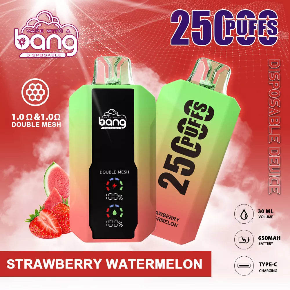 BANG 25000 Puffs Bulk Buy Rechargeable Disposable Vapes Wholesale