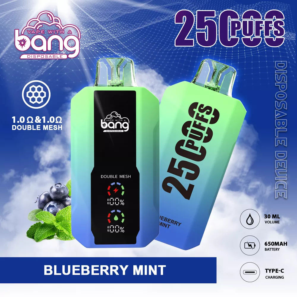 BANG 25000 Puffs Bulk Buy Rechargeable Disposable Vapes Wholesale
