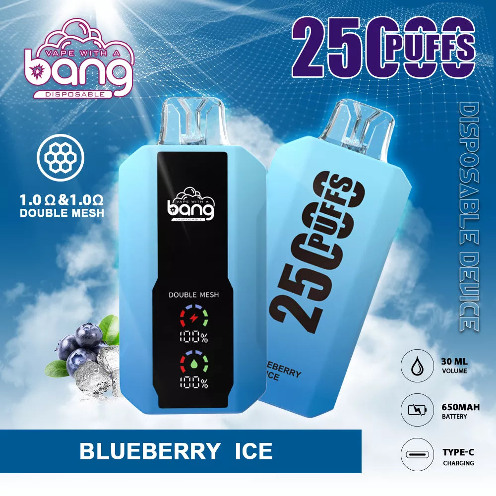 BANG 25000 Puffs Bulk Buy Rechargeable Disposable Vapes Wholesale