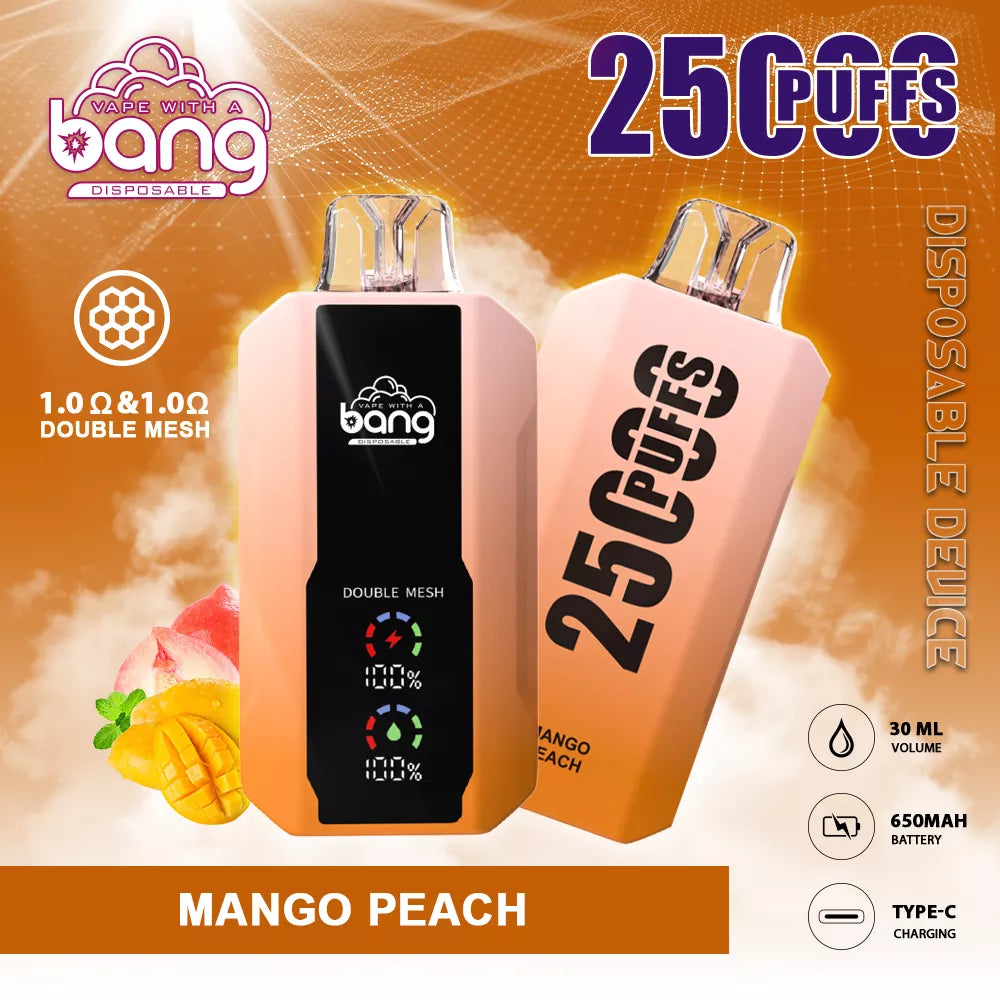 BANG 25000 Puffs Bulk Buy Rechargeable Disposable Vapes Wholesale