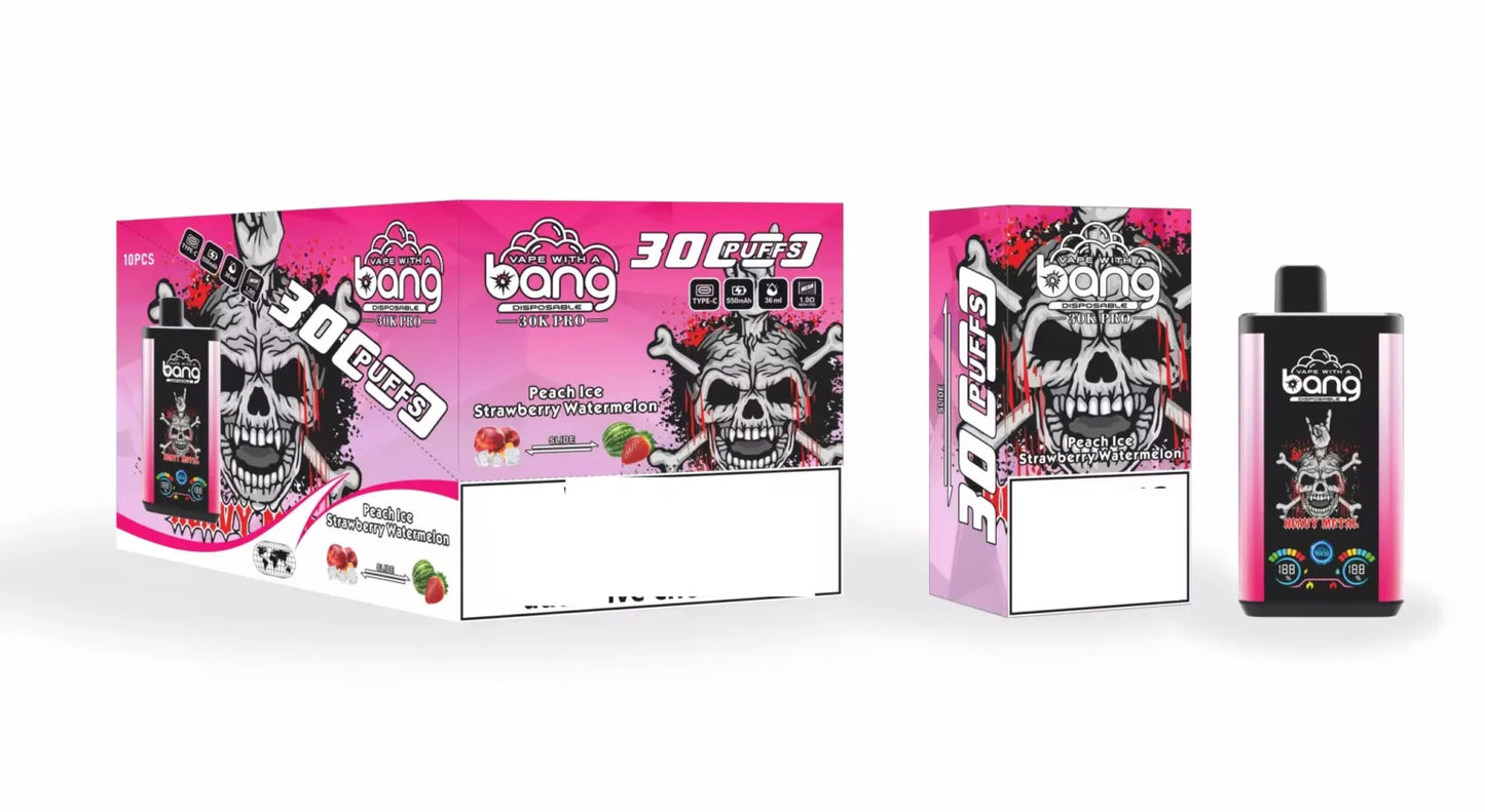 BANG 30000 Puffs Double Taste Wholesale B30S DSK018 Disposable Vape Bulk Buy