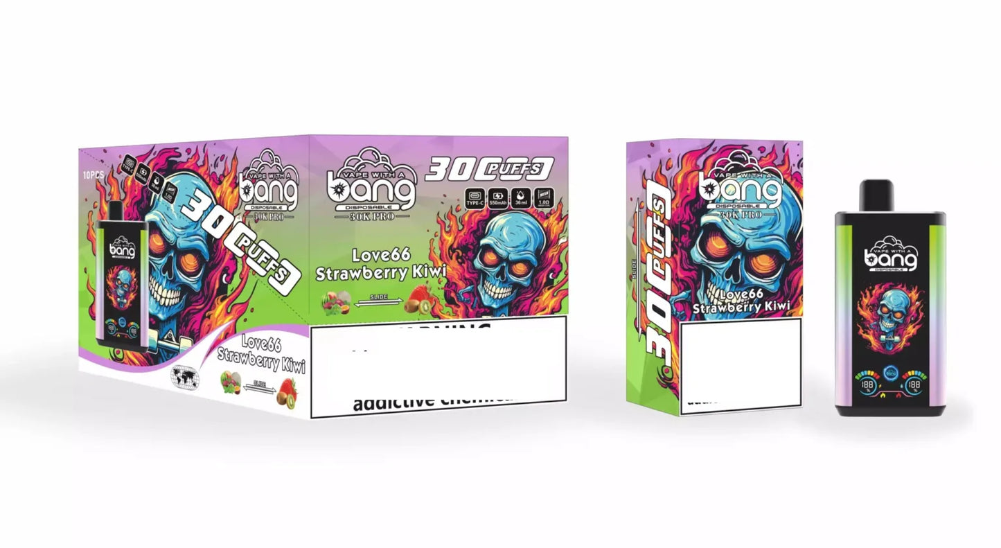 BANG 30000 Puffs Double Taste Wholesale B30S DSK018 Disposable Vape Bulk Buy