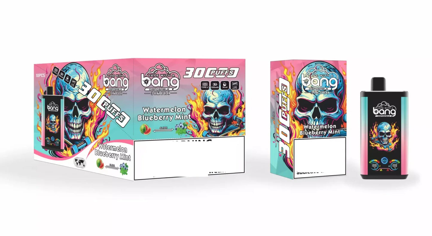 BANG 30000 Puffs Double Taste Wholesale B30S DSK018 Disposable Vape Bulk Buy