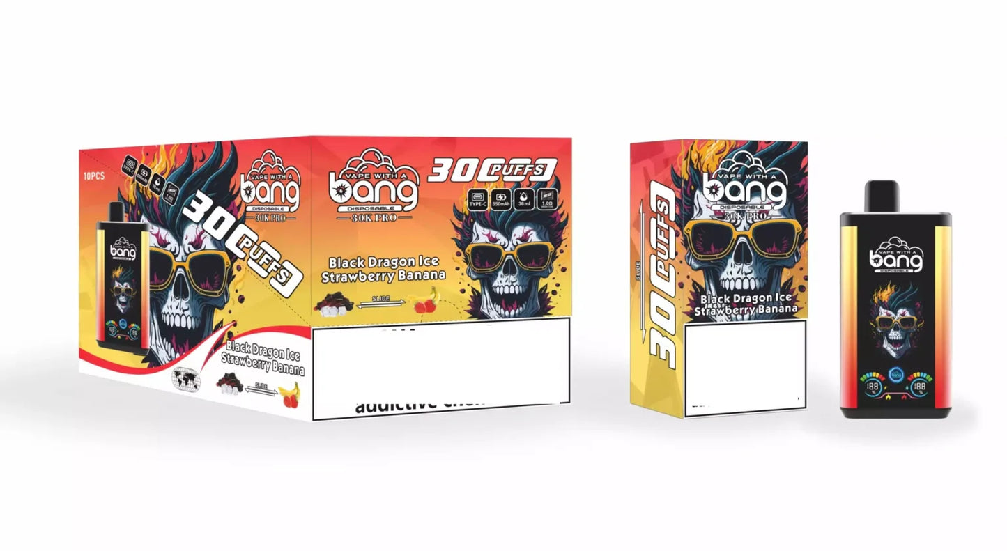 BANG 30000 Puffs Double Taste Wholesale B30S DSK018 Disposable Vape Bulk Buy