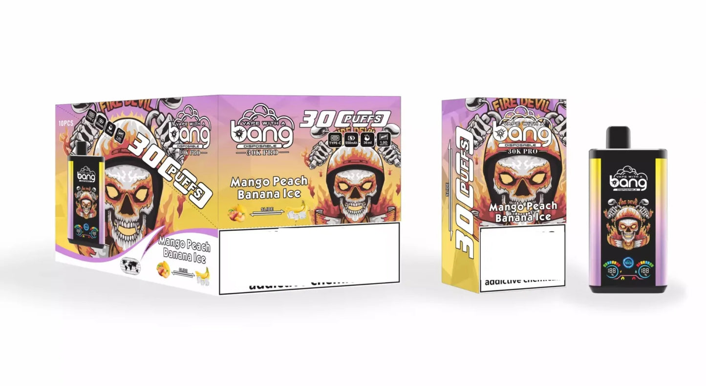 BANG 30000 Puffs Double Taste Wholesale B30S DSK018 Disposable Vape Bulk Buy