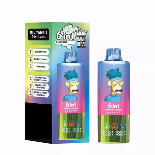 BANG BLAZE 100000 Puffs 6 Tastes DSK055 Bulk Buy Rechargeable Disposable Vapes Wholesale