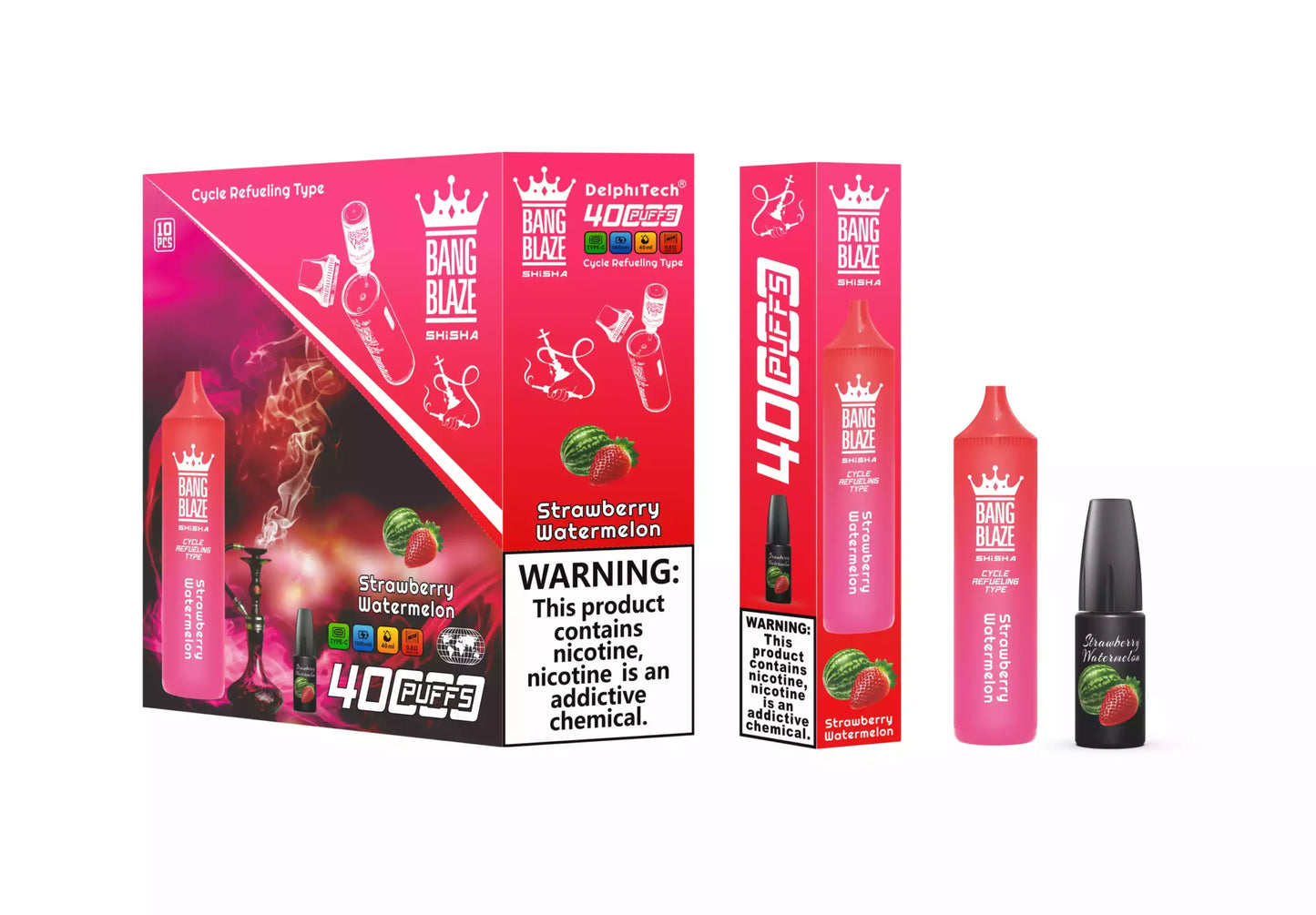 BANG BLAZE SHISHA 40000 Puffs DSK040 Bulk Buy Rechargeable 40K Disposable Vapes Wholesale