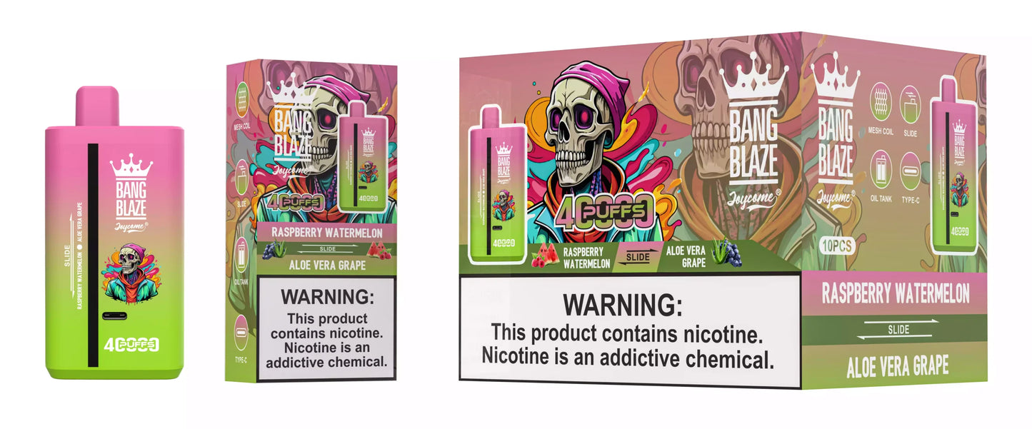 BANG BLAZE 40000 Puffs DSK041 Dual Tastes Bulk Buy Rechargeable Disposable Vapes Wholesale