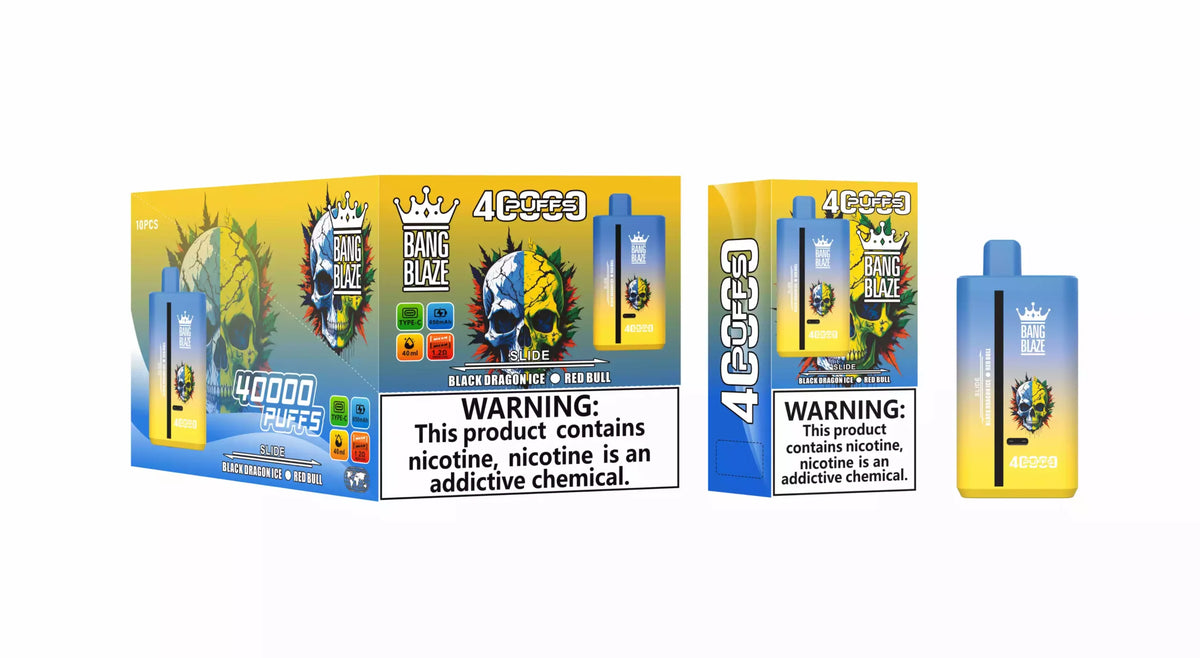 BANG BLAZE 40000 Puffs DSK041 Dual Tastes Bulk Buy Rechargeable Disposable Vapes Wholesale