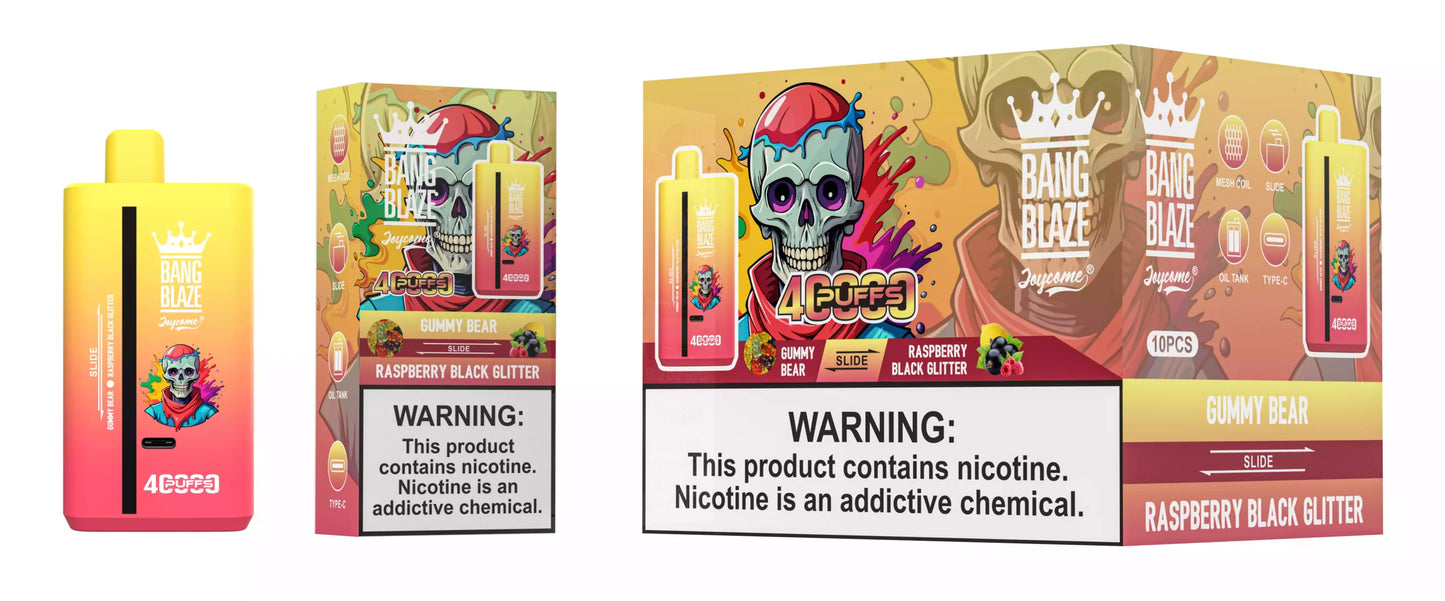 BANG BLAZE 40000 Puffs DSK041 Dual Tastes Bulk Buy Rechargeable Disposable Vapes Wholesale