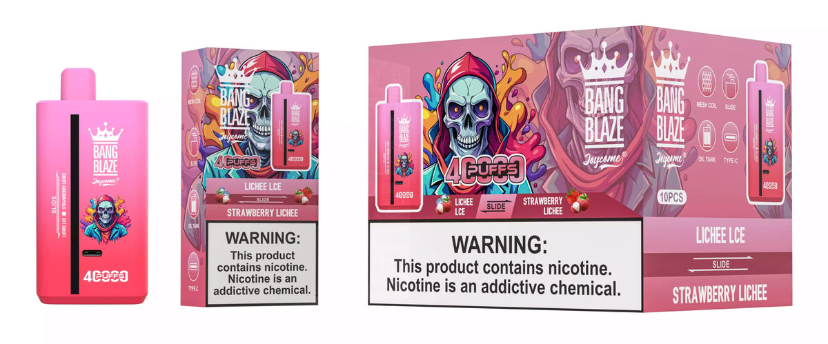 BANG BLAZE 40000 Puffs DSK041 Dual Tastes Bulk Buy Rechargeable Disposable Vapes Wholesale