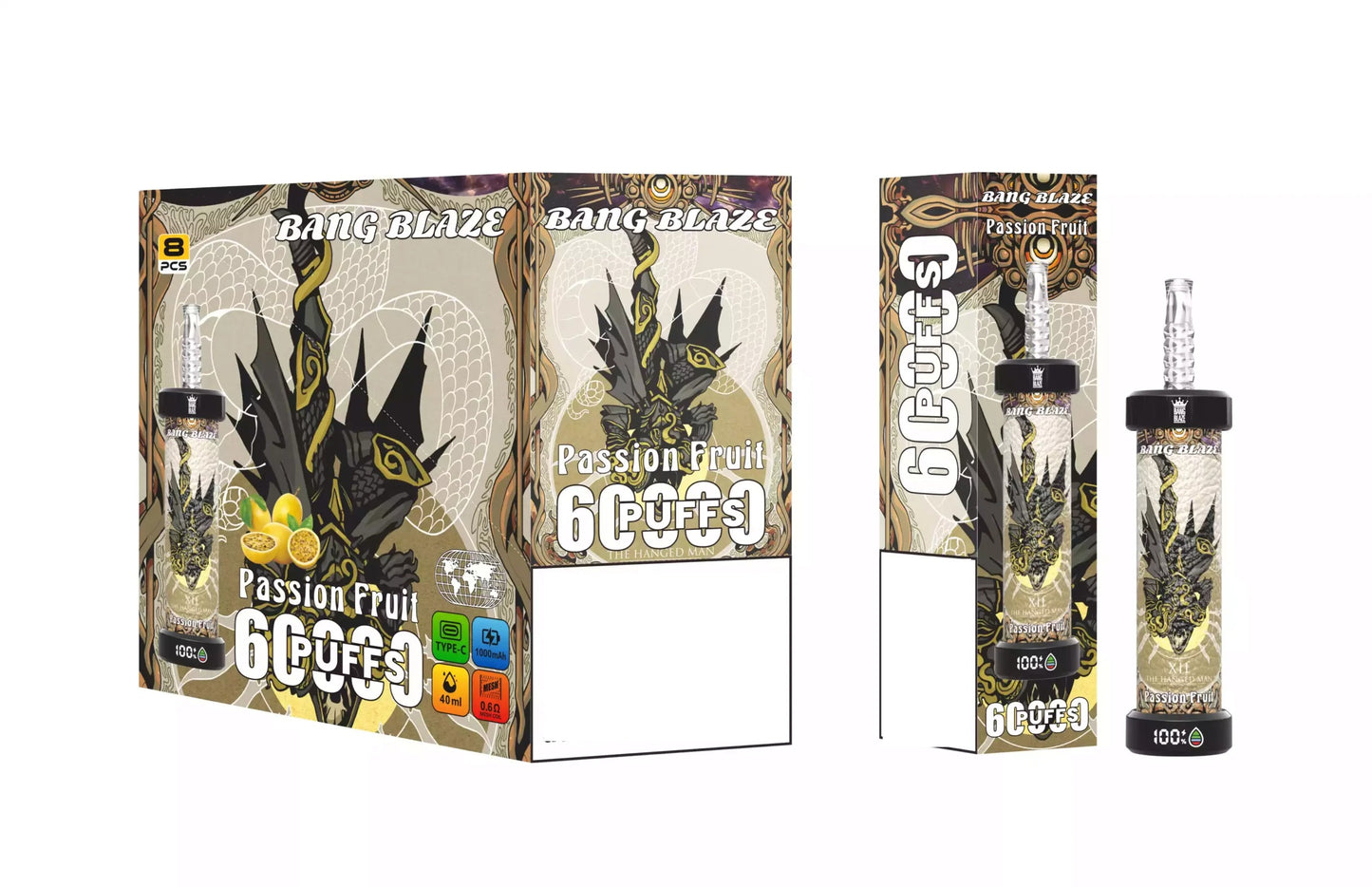 BANG BLAZE 60000 Puffs DSK051 Bulk Buy Rechargeable Disposable Vapes Wholesale