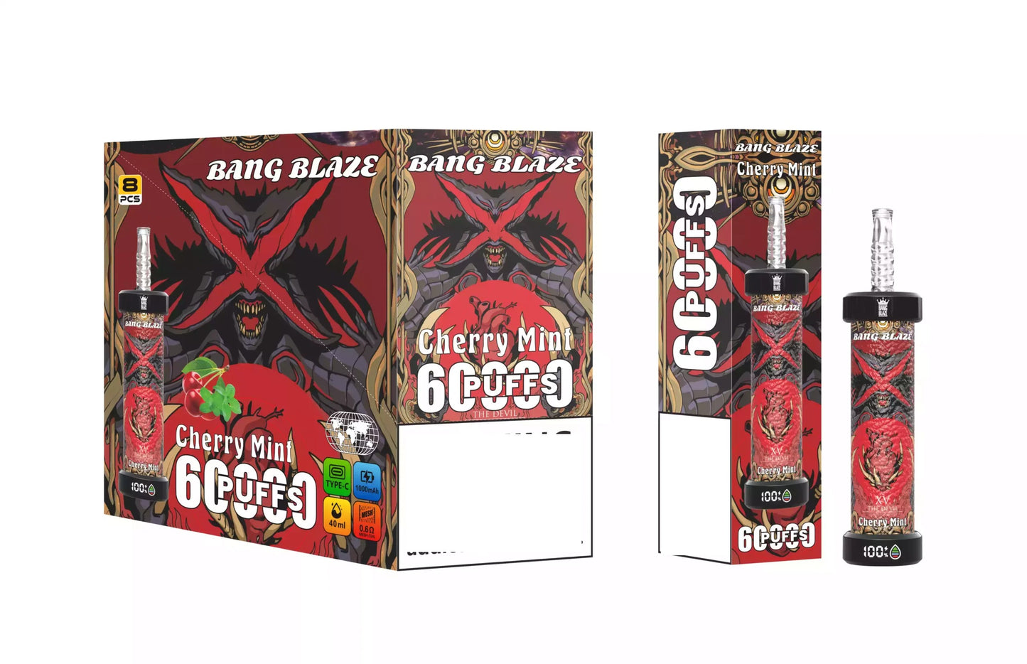 BANG BLAZE 60000 Puffs DSK051 Bulk Buy Rechargeable Disposable Vapes Wholesale
