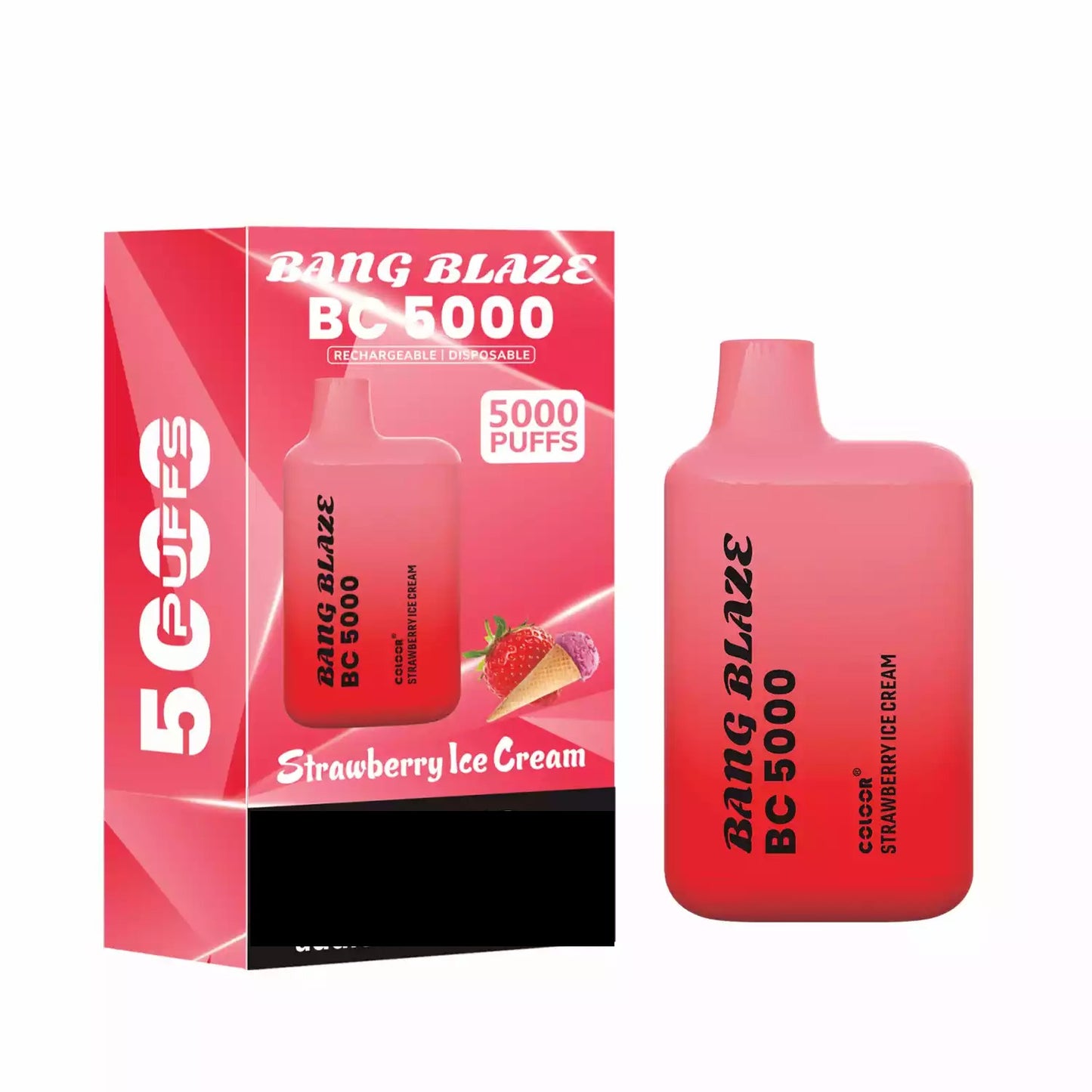BANG BLAZE BC 5000 Puffs DSK062 Bulk Buy Rechargeable Disposable Vapes Wholesale