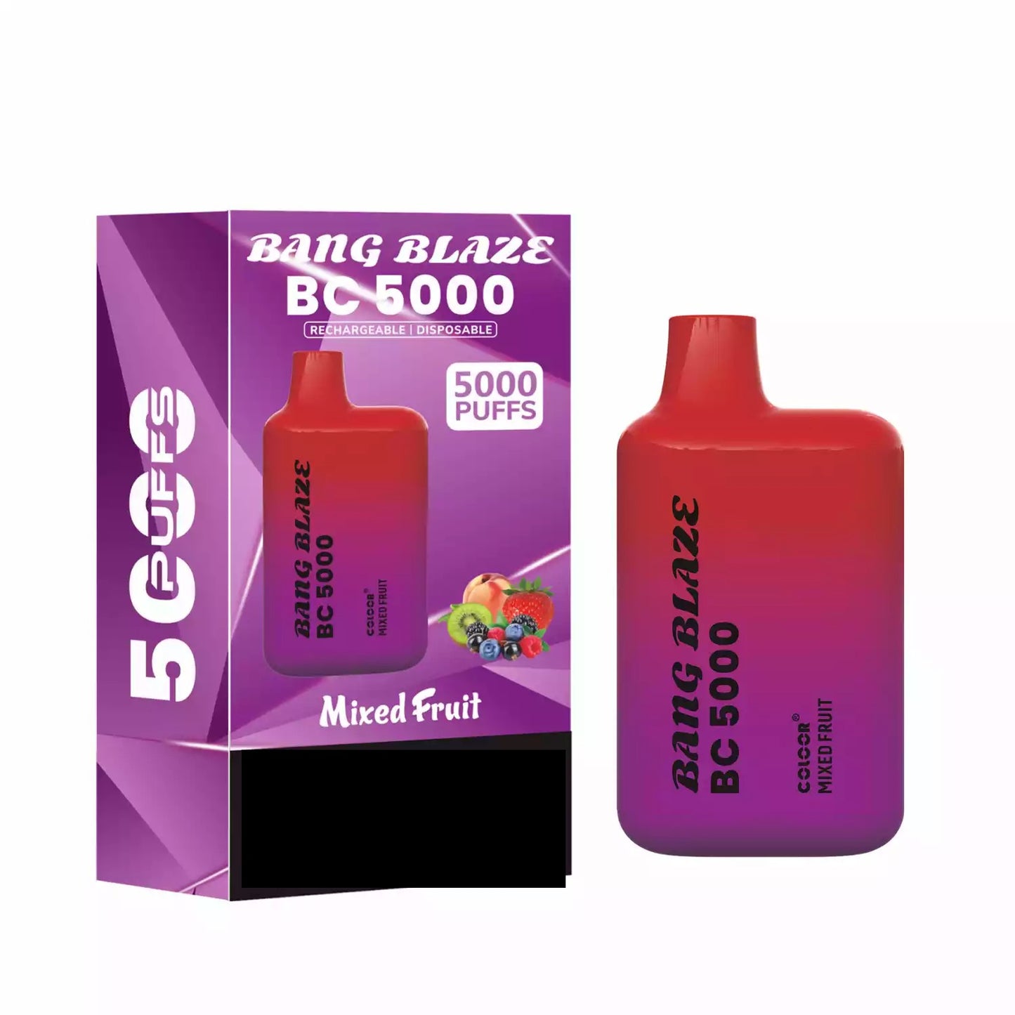 BANG BLAZE BC 5000 Puffs DSK062 Bulk Buy Rechargeable Disposable Vapes Wholesale