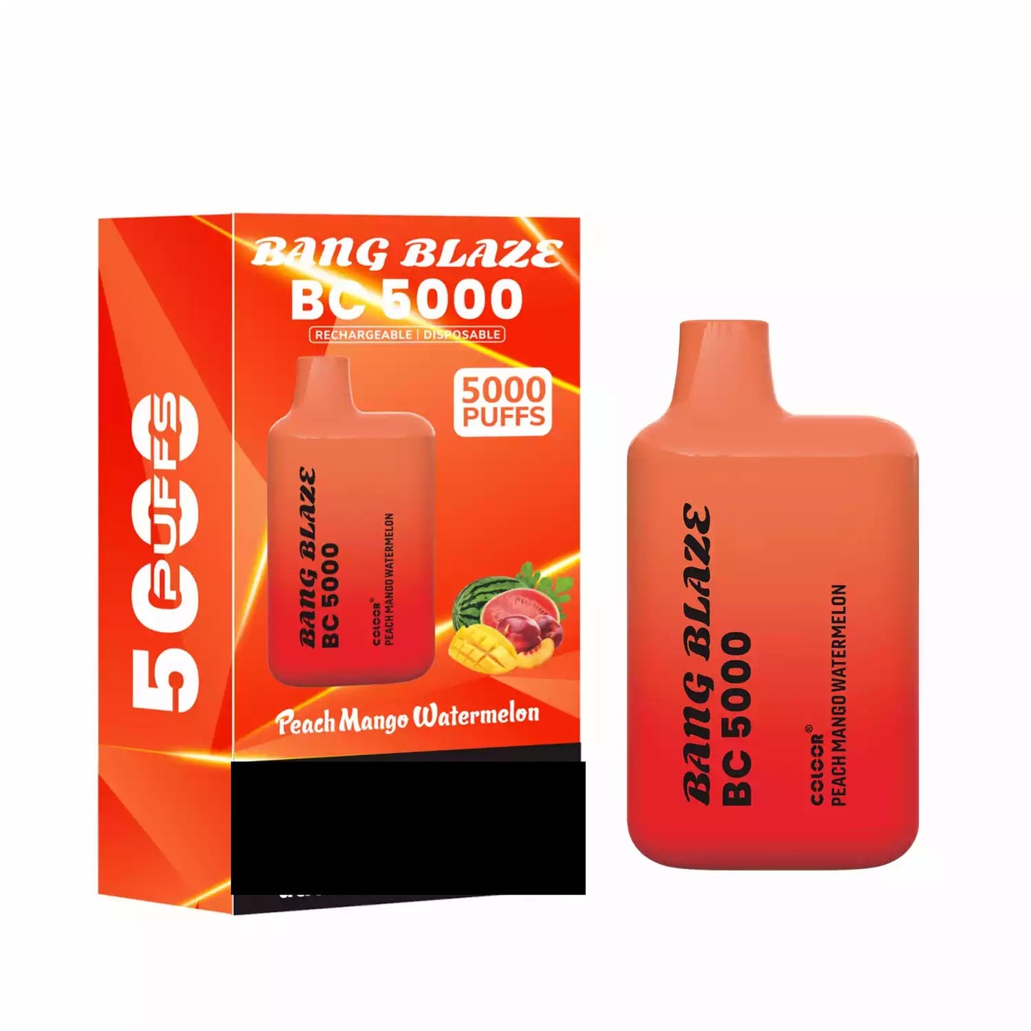 BANG BLAZE BC 5000 Puffs DSK062 Bulk Buy Rechargeable Disposable Vapes Wholesale