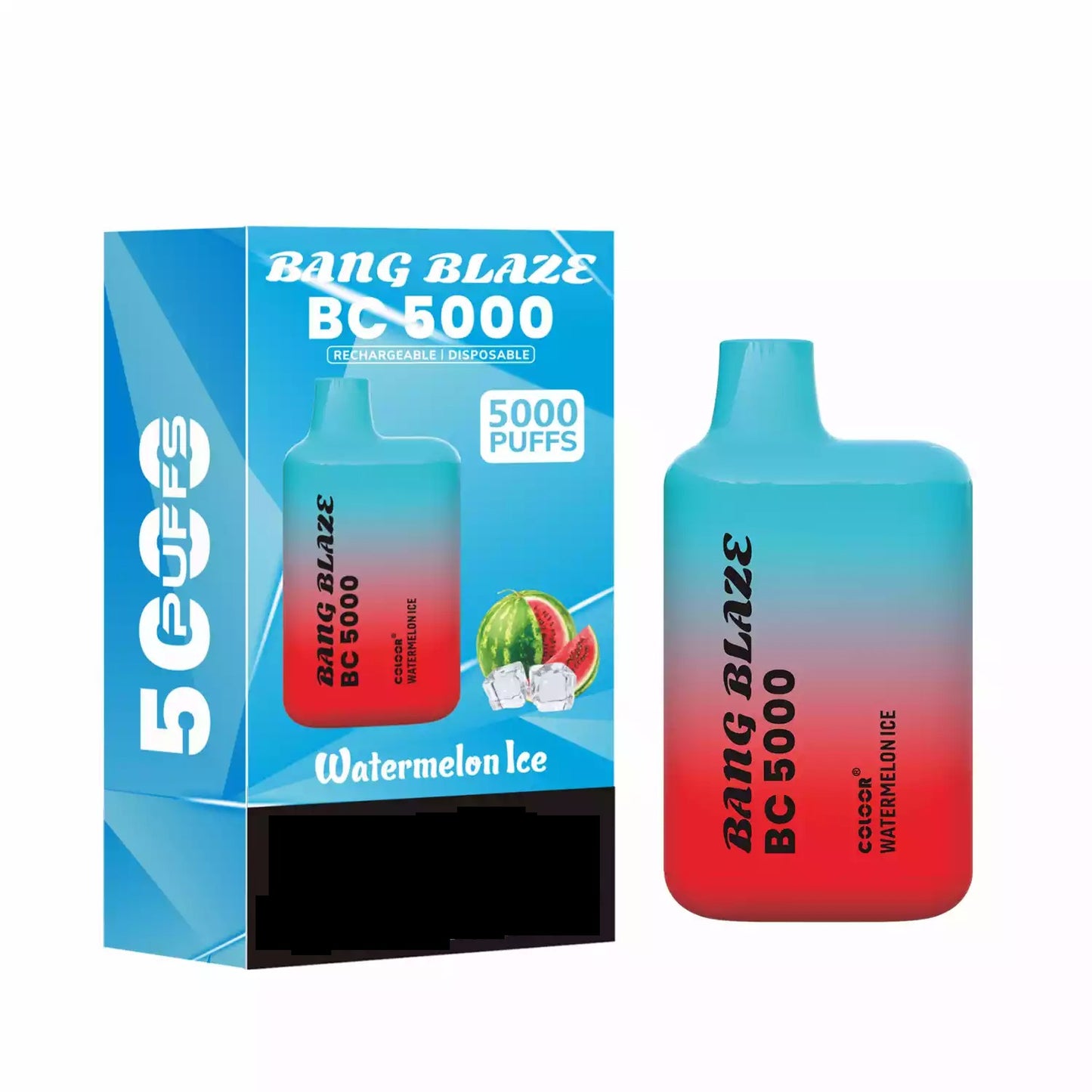 BANG BLAZE BC 5000 Puffs DSK062 Bulk Buy Rechargeable Disposable Vapes Wholesale