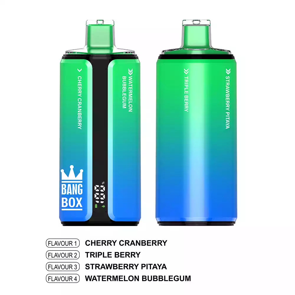 BANG BOX 160000 Puffs Disposable Vapes 160K Wholesale Bulk Buy 4 tastes Smart Digital Screen