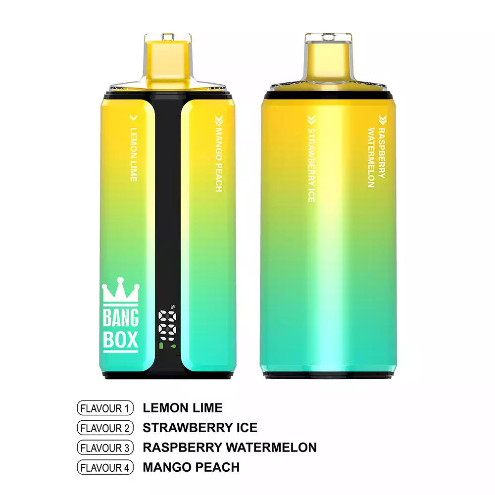 BANG BOX 160000 Puffs Disposable Vapes 160K Wholesale Bulk Buy 4 tastes Smart Digital Screen