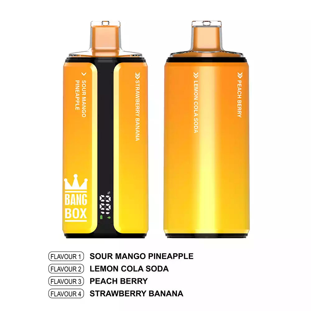 BANG BOX 160000 Puffs Disposable Vapes 160K Wholesale Bulk Buy 4 tastes Smart Digital Screen