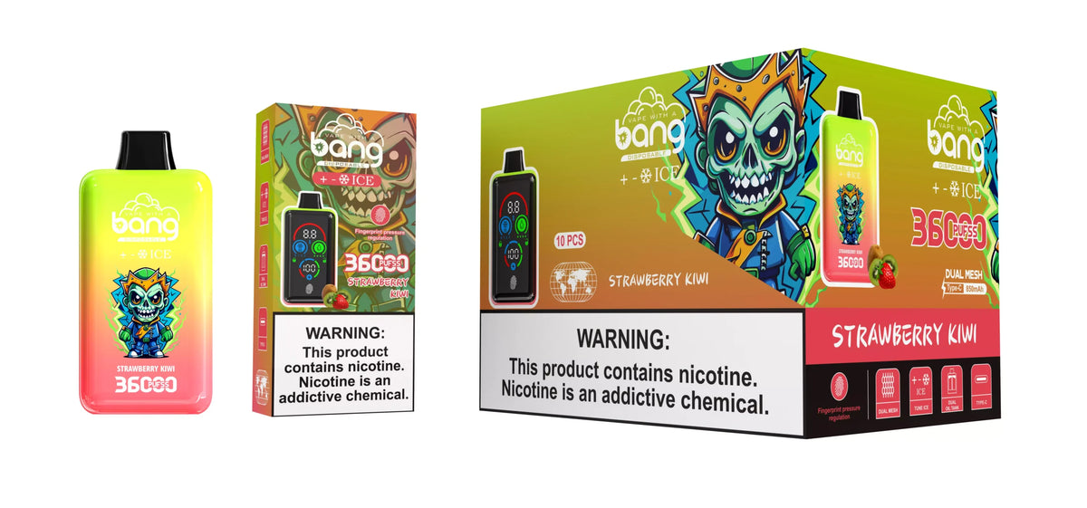 BANG DSK026 36000 Puffs Ice Blended Bulk Buy Rechargeable Disposable Vapes Wholesale