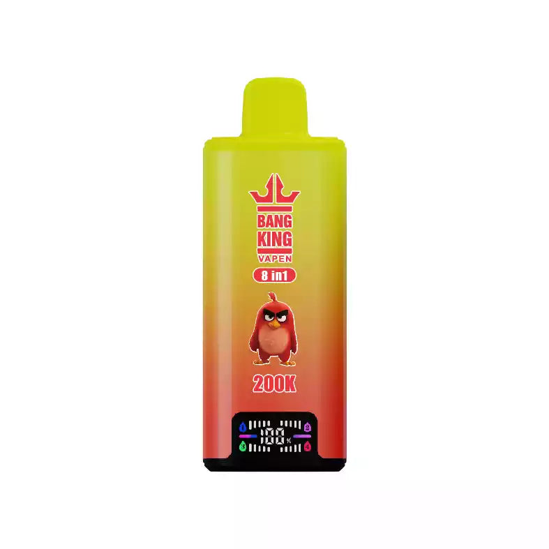 BANG KING DSK073 200K 8 IN 1 Tastes Disposable Vapes Wholesale Bulk Buy High Capacity 200000 Puffs Rechargeable