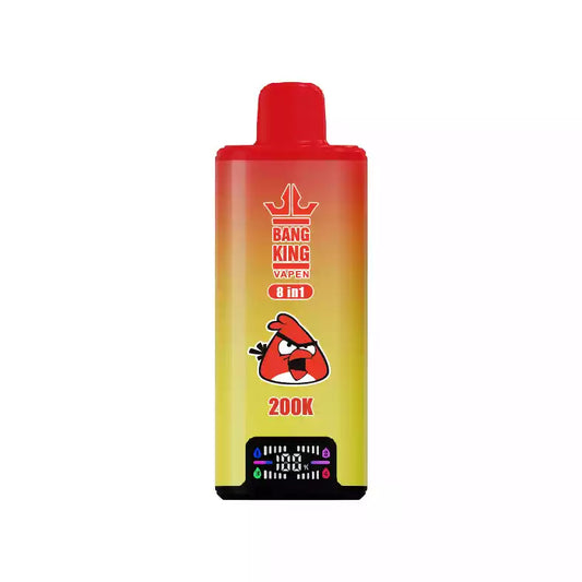BANG KING DSK073 200K 8 IN 1 Tastes Disposable Vapes Wholesale Bulk Buy High Capacity 200000 Puffs Rechargeable