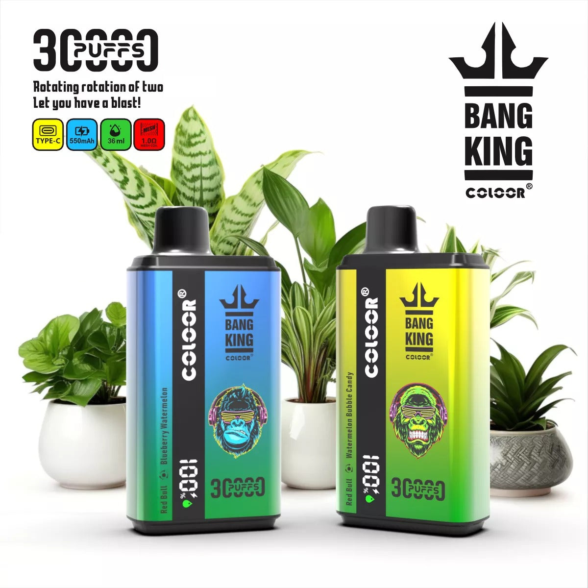 BANG KING 30000 Puffs Bulk Buy Rechargeable Disposable Vapes Wholesale