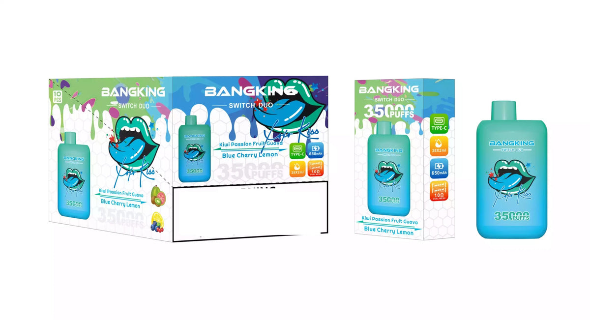 BANG KING 35000 Puffs DSK045 Dual Tastes Switch Bulk Buy Rechargeable Disposable Vapes Wholesale