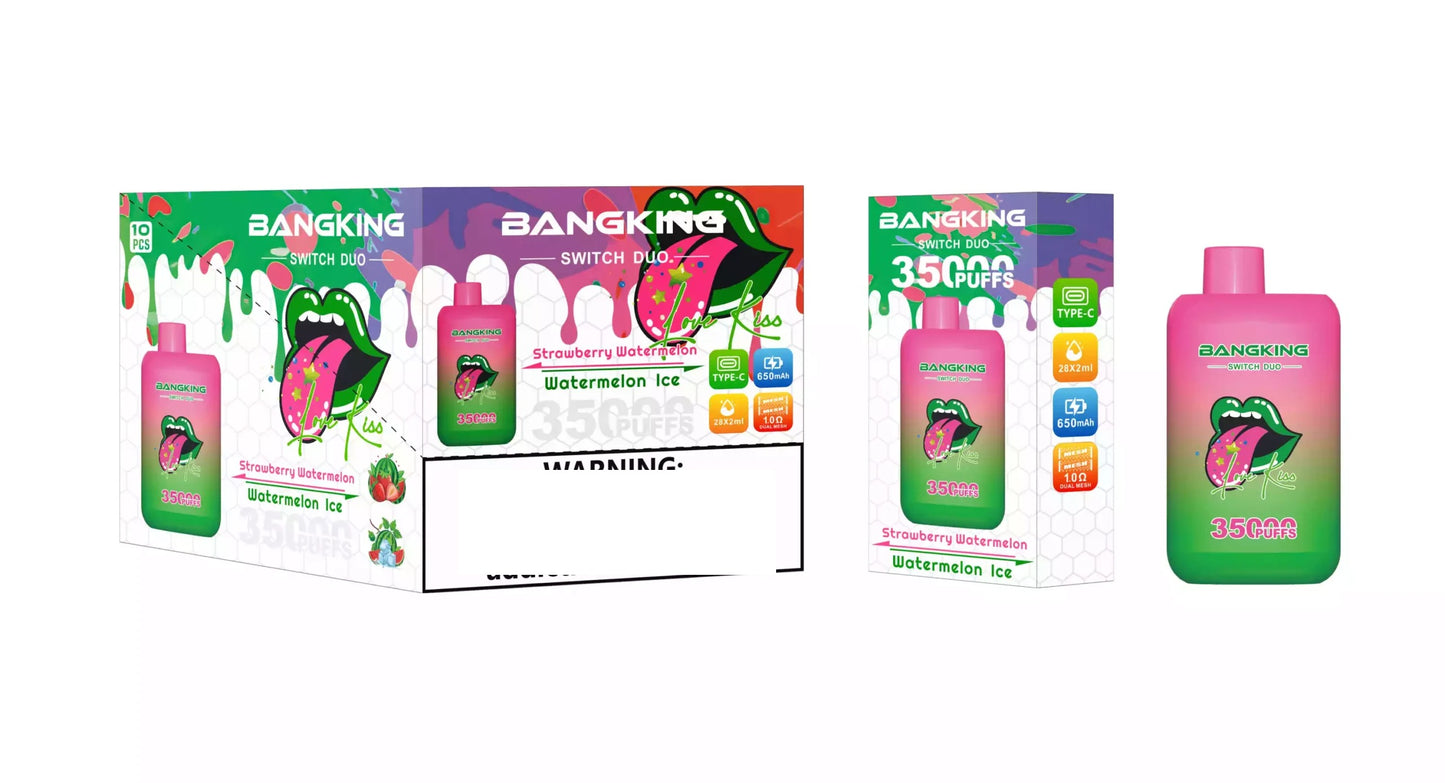 BANG KING 35000 Puffs DSK045 Dual Tastes Switch Bulk Buy Rechargeable Disposable Vapes Wholesale