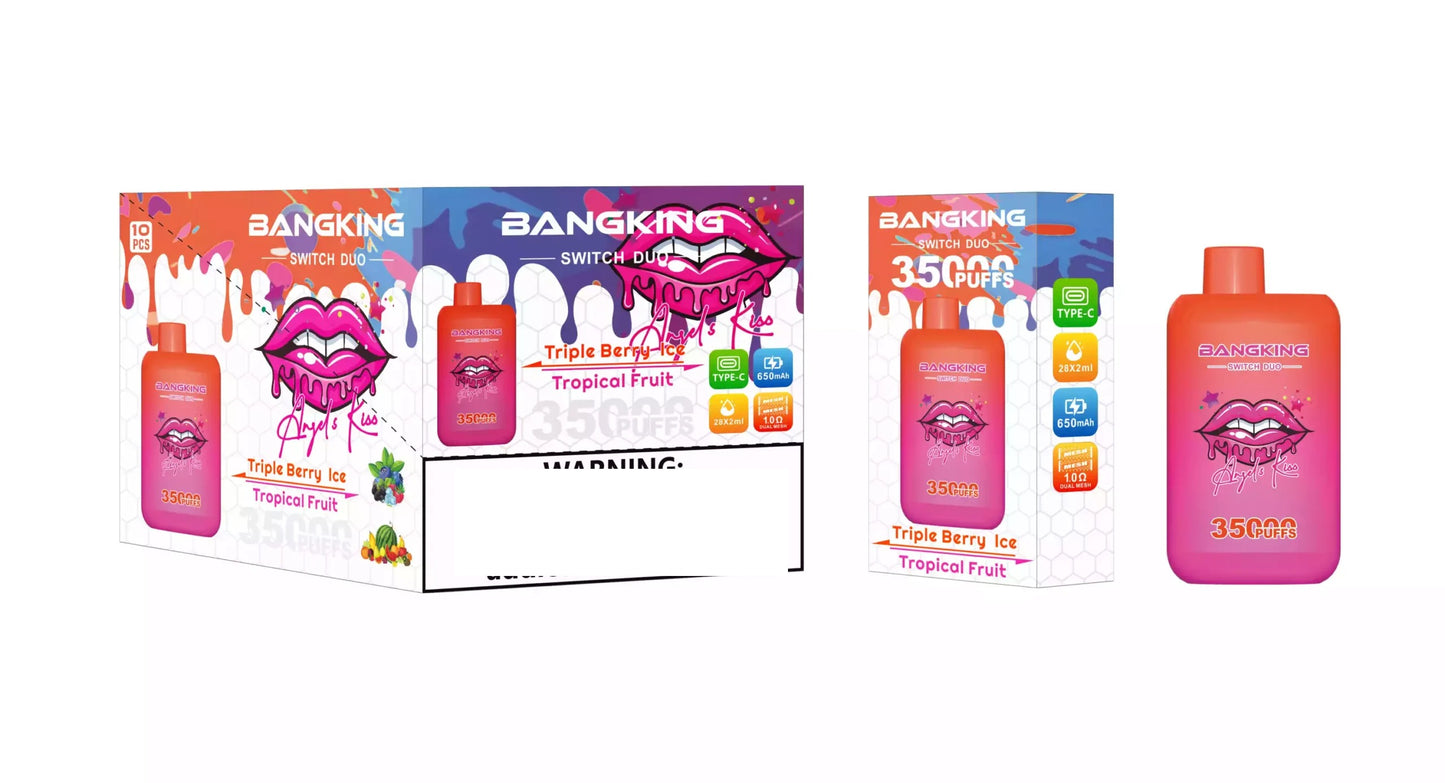 BANG KING 35000 Puffs DSK045 Dual Tastes Switch Bulk Buy Rechargeable Disposable Vapes Wholesale