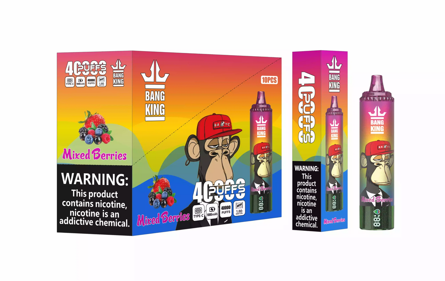 BANG KING 40000 Puffs DSK059 Bulk Buy Rechargeable Disposable Vapes Wholesale
