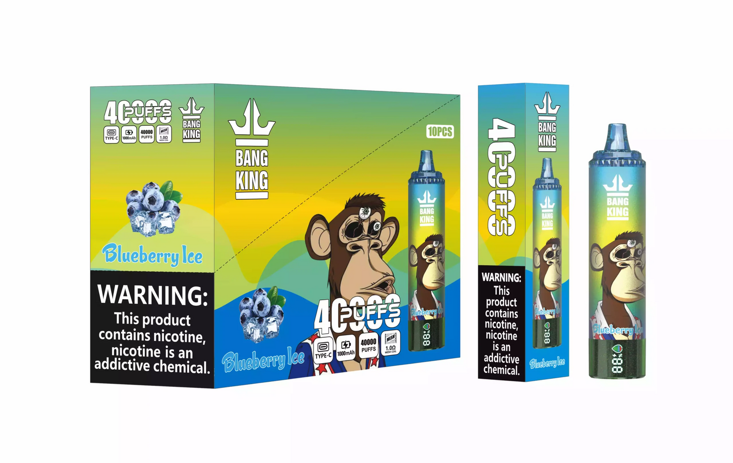 BANG KING 40000 Puffs DSK059 Bulk Buy Rechargeable Disposable Vapes Wholesale