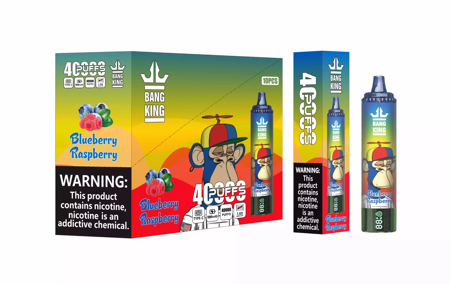 BANG KING 40000 Puffs DSK059 Bulk Buy Rechargeable Disposable Vapes Wholesale