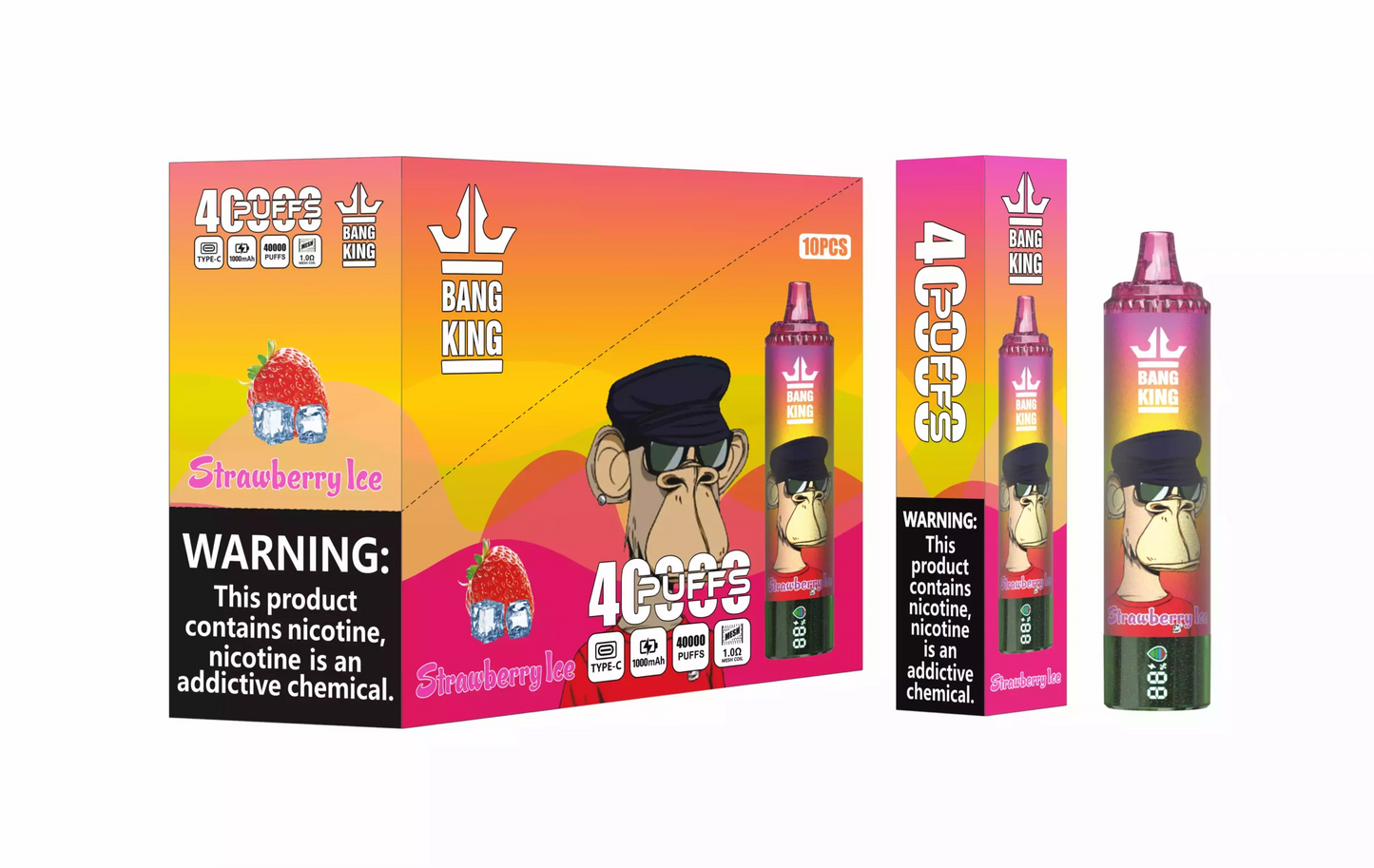 BANG KING 40000 Puffs DSK059 Bulk Buy Rechargeable Disposable Vapes Wholesale