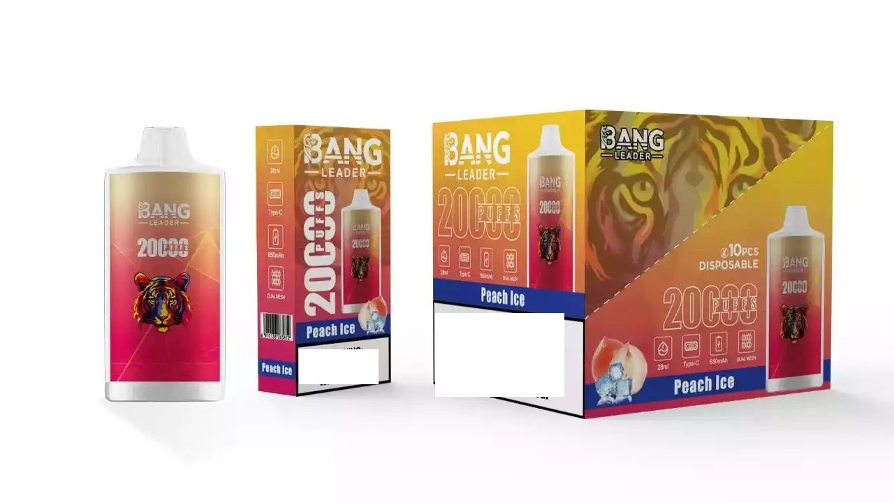BANG LEADER 20000 Puffs Bulk Buy Rechargeable Disposable Vapes Wholesale