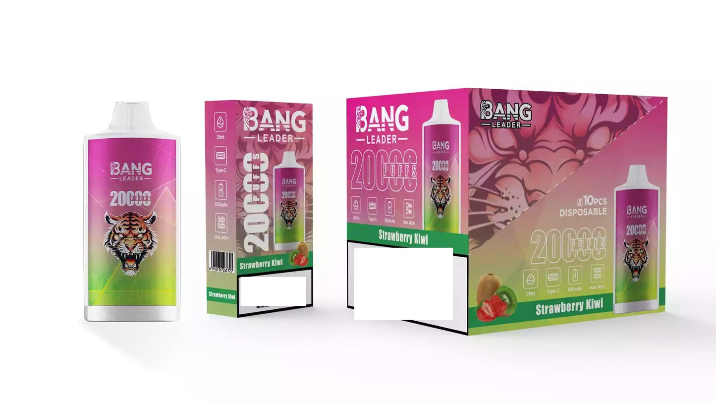 BANG LEADER 20000 Puffs Bulk Buy Rechargeable Disposable Vapes Wholesale