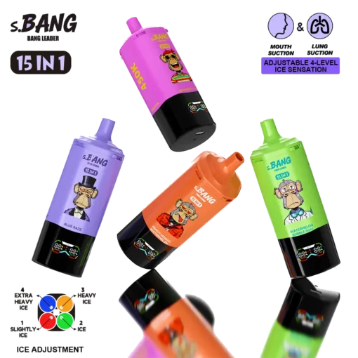 BANG LEADER 450000 Puffs 15 in 1 Taste 450K Disposable Vapes MTL DTL Dual Mode Wholesale Bulk Buy