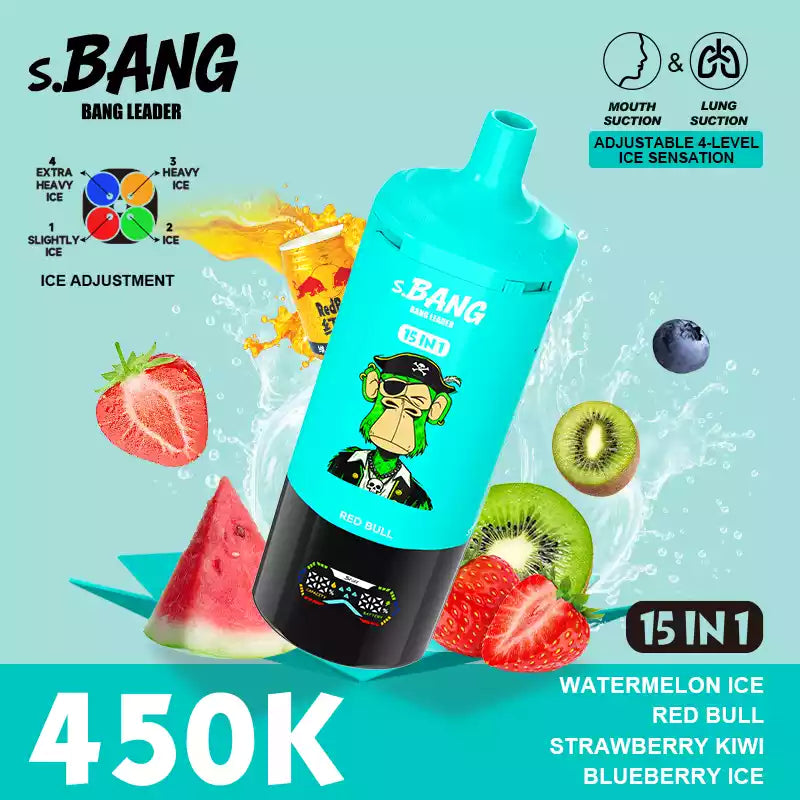 BANG LEADER 450000 Puffs 15 in 1 Taste 450K Disposable Vapes MTL DTL Dual Mode Wholesale Bulk Buy