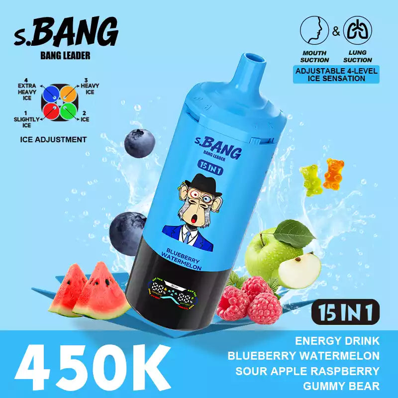 BANG LEADER 450000 Puffs 15 in 1 Taste 450K Disposable Vapes MTL DTL Dual Mode Wholesale Bulk Buy