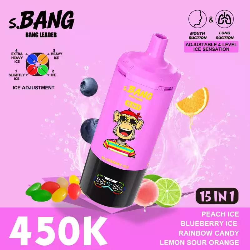 BANG LEADER 450000 Puffs 15 in 1 Taste 450K Disposable Vapes MTL DTL Dual Mode Wholesale Bulk Buy