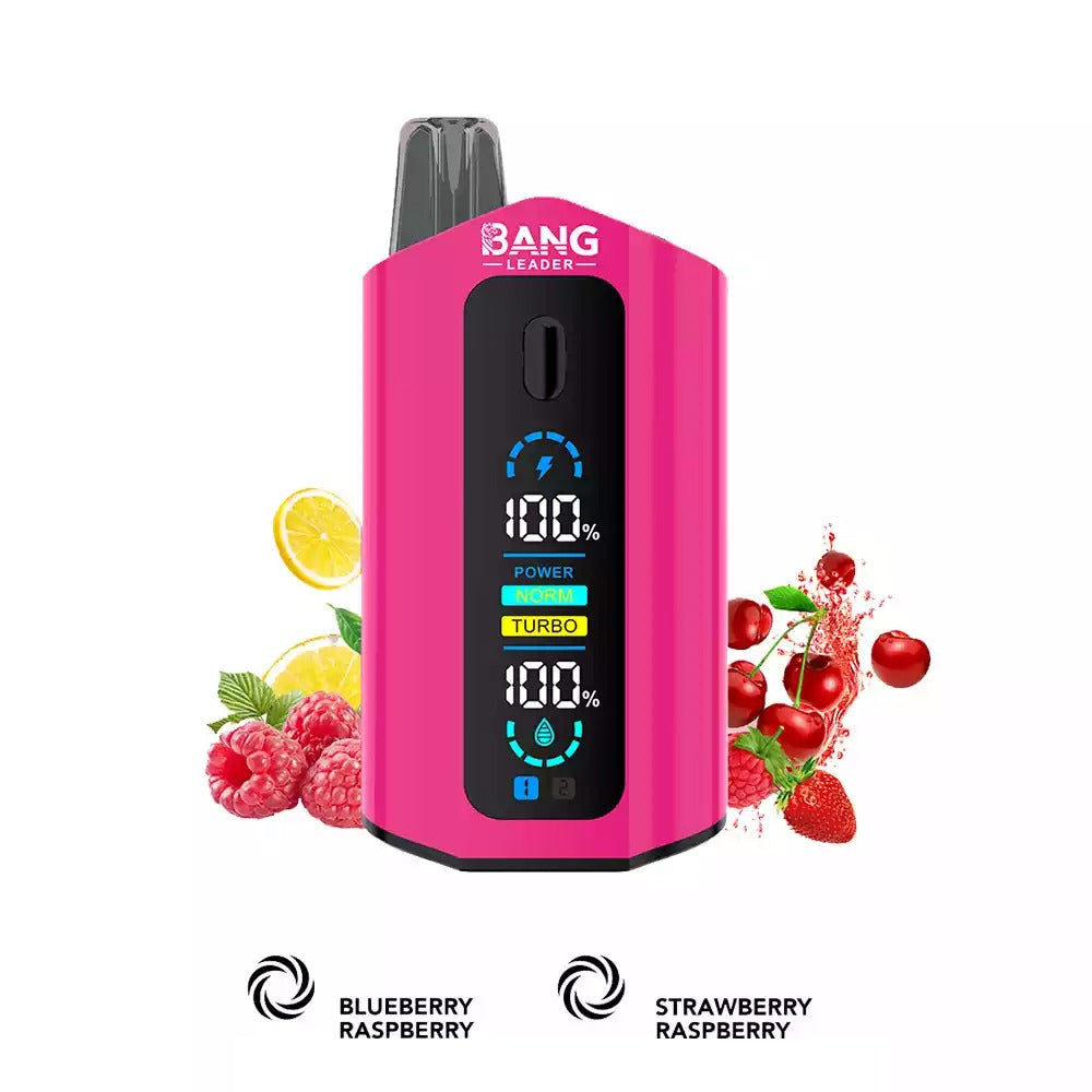 BANG LEADER 50000 Puffs Dual Tastes LCD Screen Bulk Buy Rechargeable Disposable Vapes Wholesale