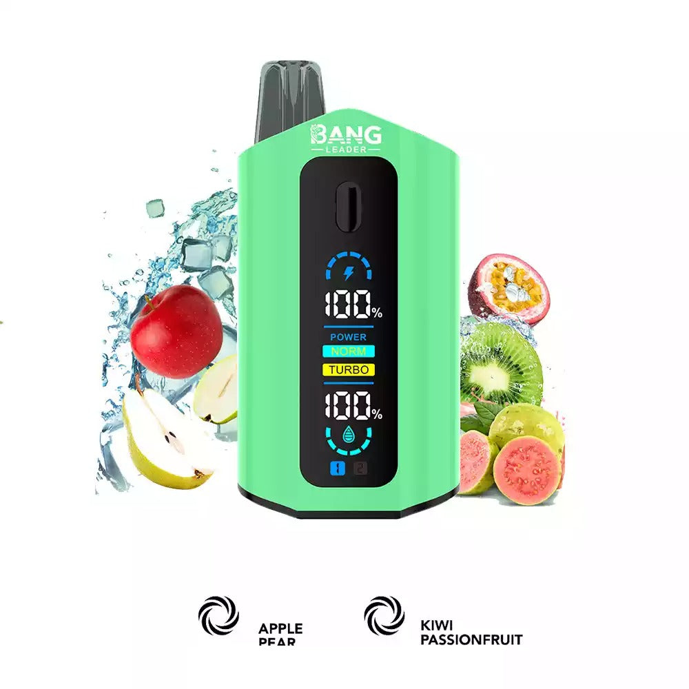 BANG LEADER 50000 Puffs Dual Tastes LCD Screen Bulk Buy Rechargeable Disposable Vapes Wholesale