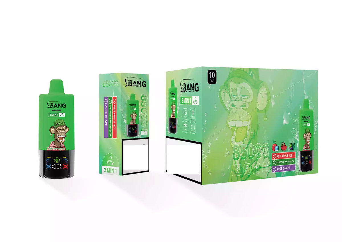 BANG LEADER 85000 Puffs 3 Tastes Bulk Buy Rechargeable Disposable Vapes Wholesale