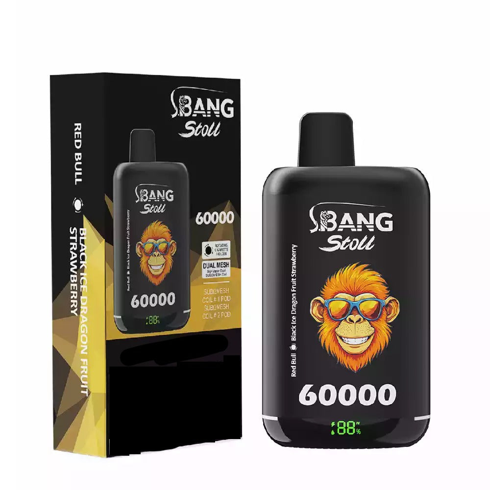 BANG LEADER STOLL 60000 60K Puffs Disposable Vapes 2IN1 Taste  Mesh Coil Wholesale Bulk Buy