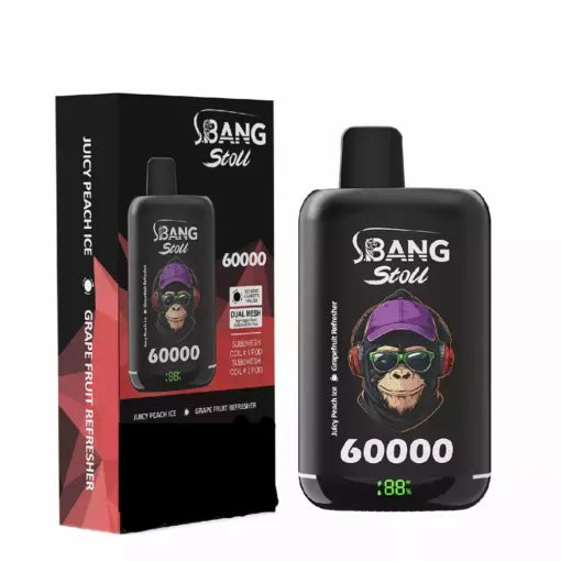 BANG LEADER STOLL 60000 60K Puffs Disposable Vapes 2IN1 Taste  Mesh Coil Wholesale Bulk Buy
