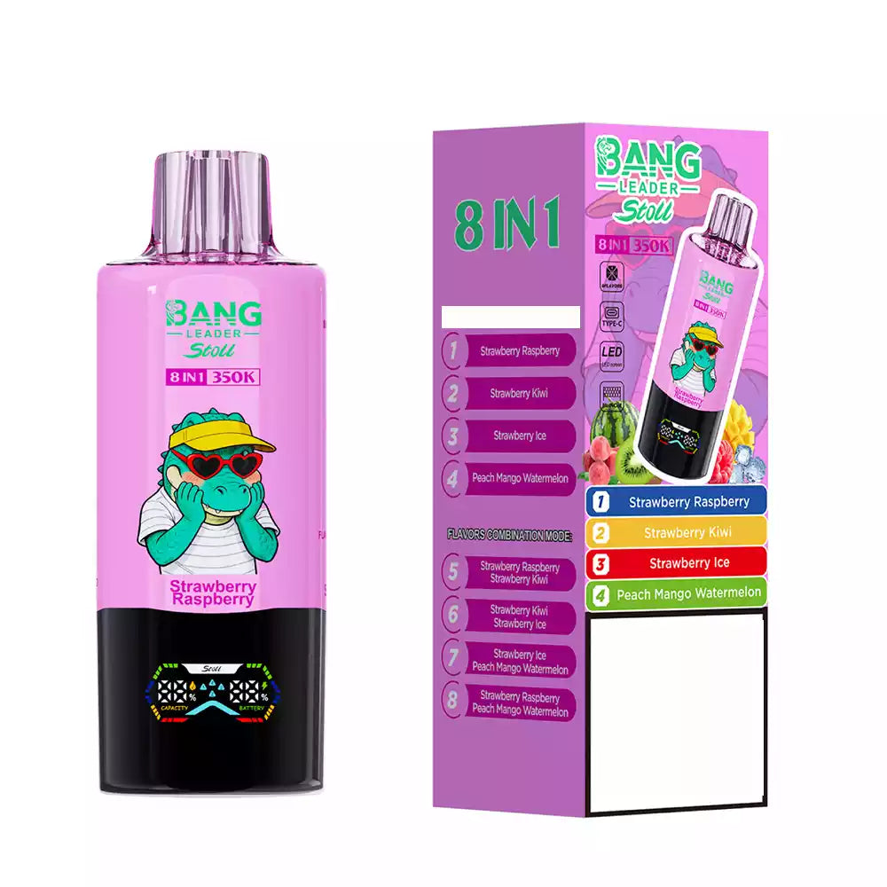 BANG LEADER Stoll 350000 Puffs Multi Rotation 8 Taste 350K Disposable Vapes Wholesale Bulk Buy