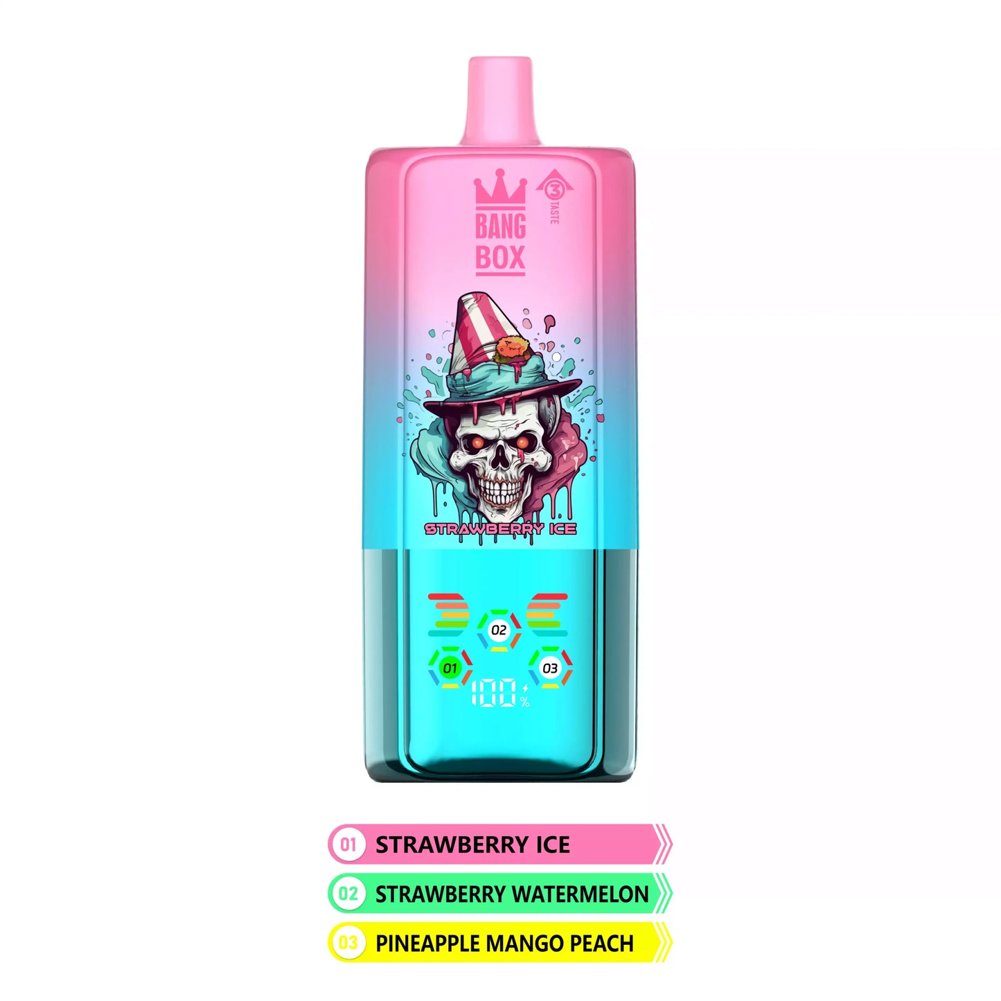 BANG BOX 80000 Puffs Triple Tastes Disposable Vape Bulk Buy Rechargeable 80K Disposable Vapes Wholesale
