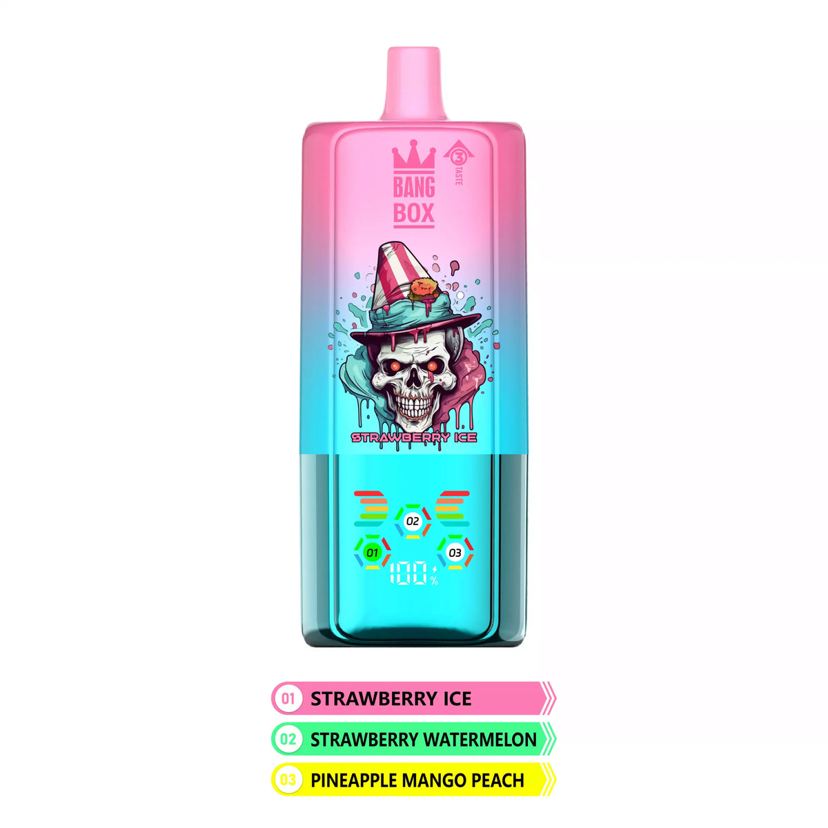 BANG BOX 80000 Puffs Triple Tastes Disposable Vape Bulk Buy Rechargeable 80K Disposable Vapes Wholesale