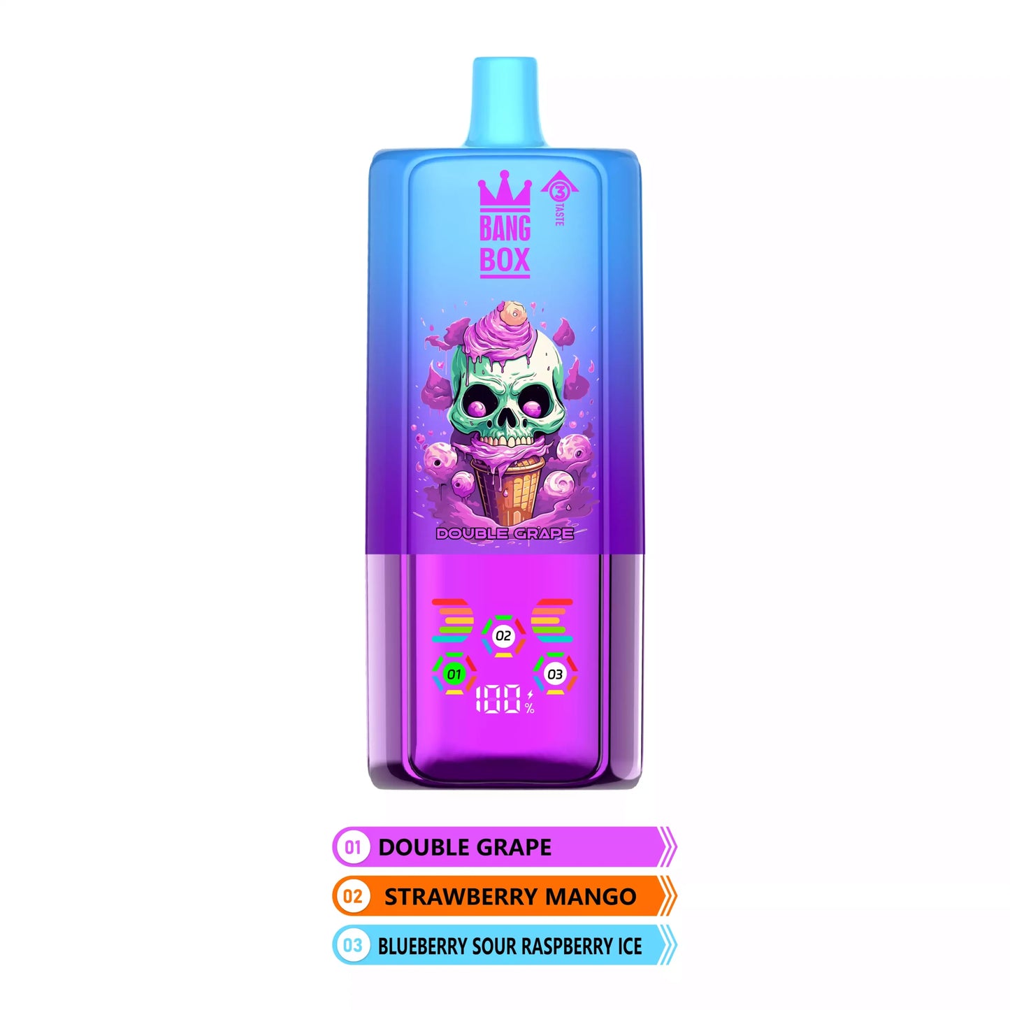 BANG BOX 80000 Puffs Triple Tastes Disposable Vape Bulk Buy Rechargeable 80K Disposable Vapes Wholesale